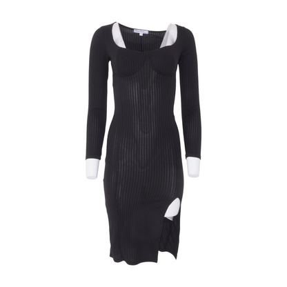 Black Midi Dress