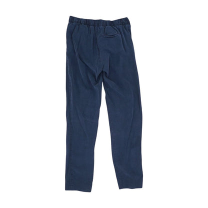 Blue Solid Pants