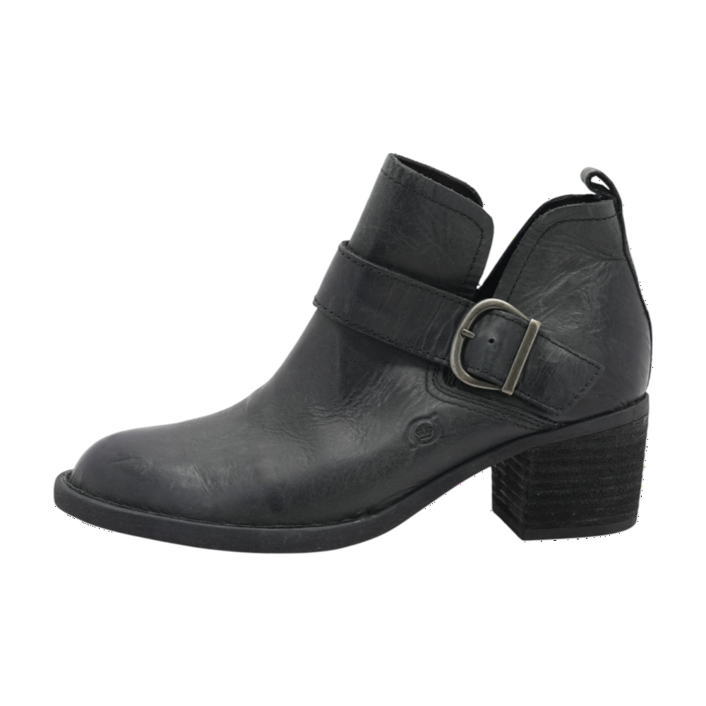 Born Black Ankle Boots – Image 1