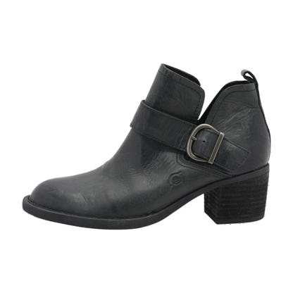 Born Black Ankle Boots – Image 1