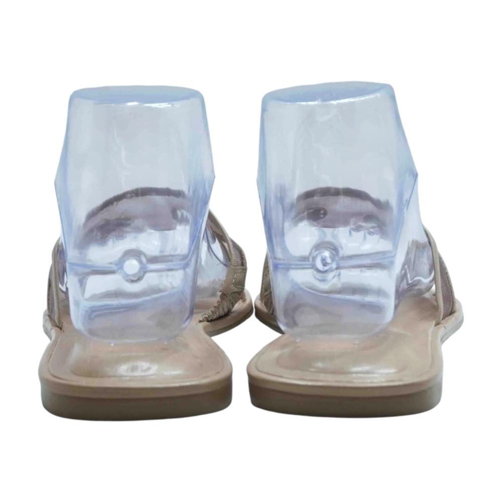 Dolce Vita Beige Flat Sandals – Image 5