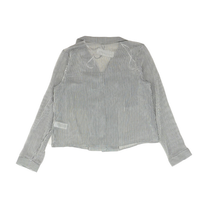 Black Striped Blouse