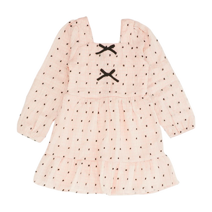 Pink Polka Dot Dress