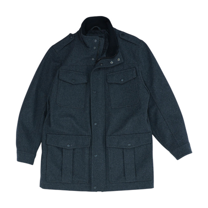 Gray Solid Coat