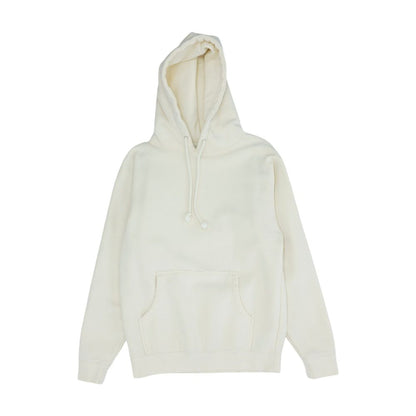 Beige Graphic Hoodie Pullover