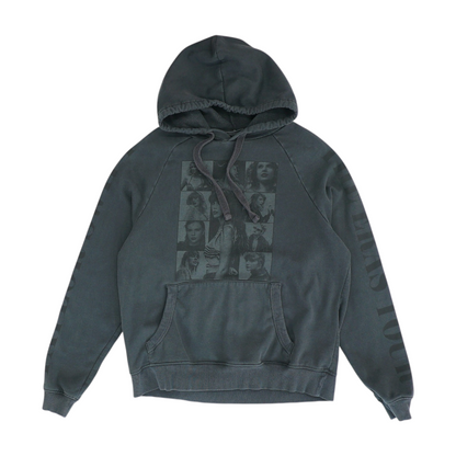 Gray Graphic Hoodie Pullover