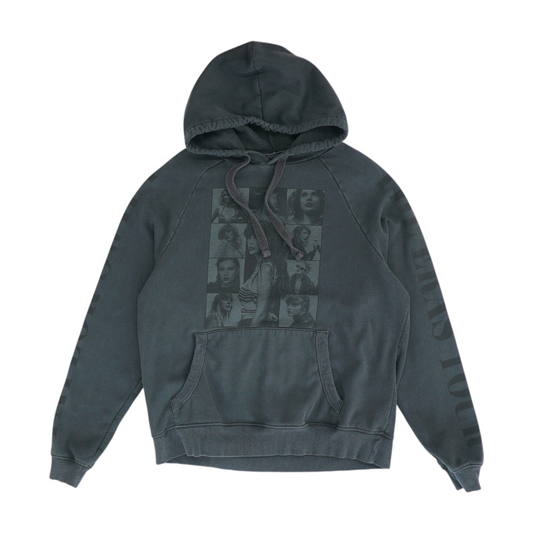 Gray Graphic Hoodie Pullover