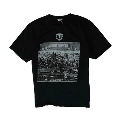 Blue Solid T-Shirt