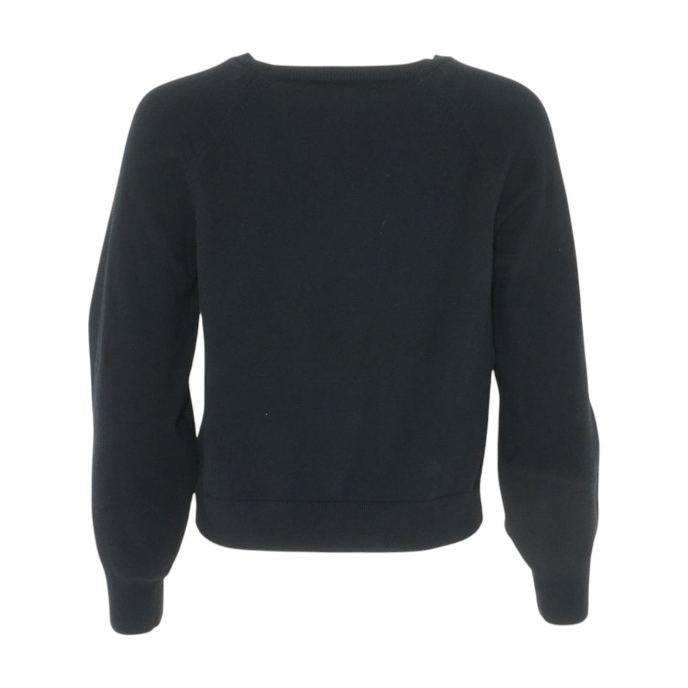 Black Cardigan Sweater