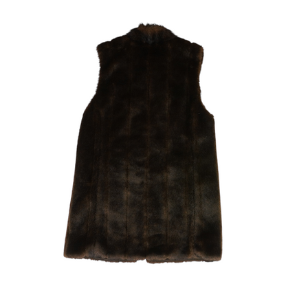 Brown Animal Print Vest