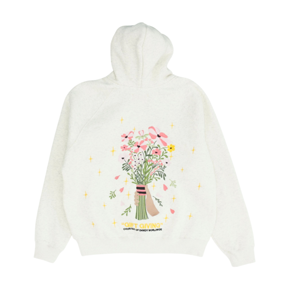 Dandy Worldwide Gray Solid Hoodie Pullover – Image 2