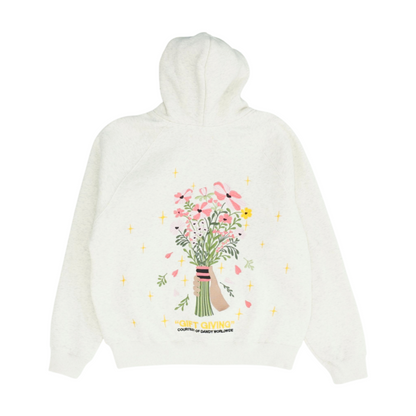 Dandy Worldwide Gray Solid Hoodie Pullover – Image 2