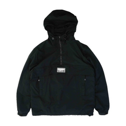 Black Solid 1/4 Zip Pullover