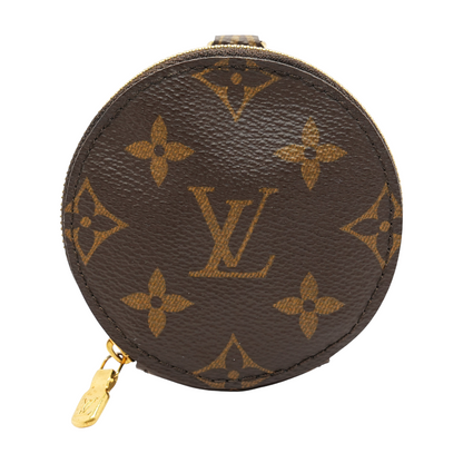 Multi Pochette Accessoires Round Coin Purse in Monogram Canvas