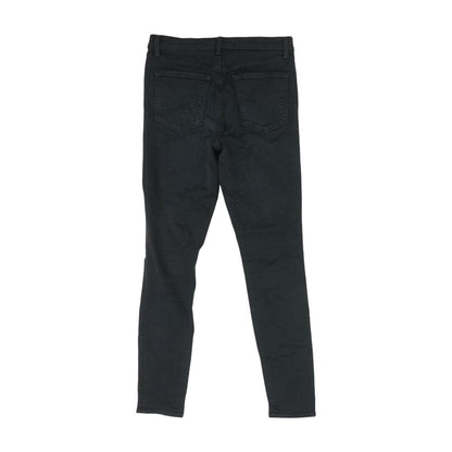Black Solid Jeans