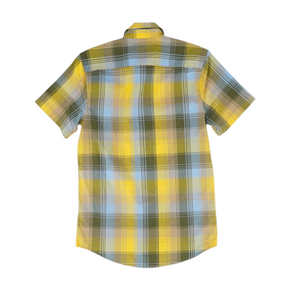 Multi Plaid Short Sleeve Button Down