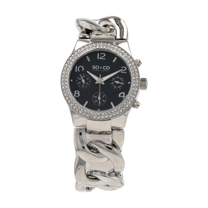 Women's Chelsea Stainless Steel Crystal Bezel Watch