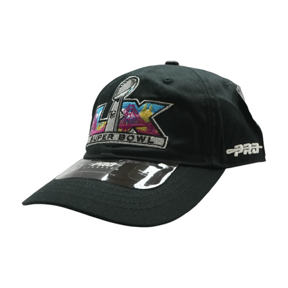 Black Super Bowl LX Ballcap Hat