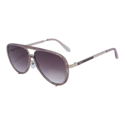 Gold High Profile Aviator Sunglasses