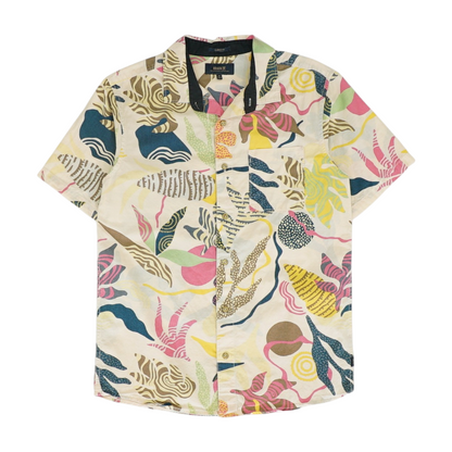 Multi Graphic Short Sleeve Button Down