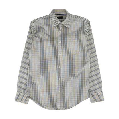 Multi Check Long Sleeve Button Down