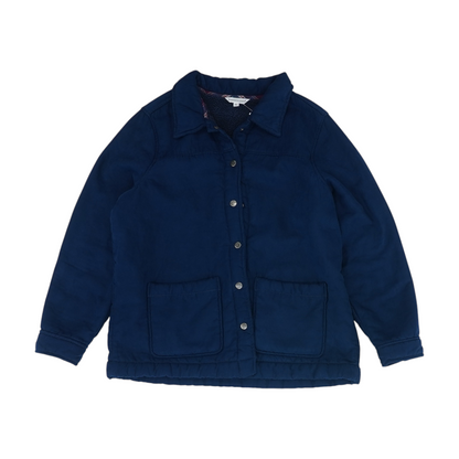 Blue Solid Jacket