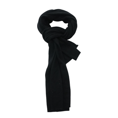 Black 100% Cashmere Scarf
