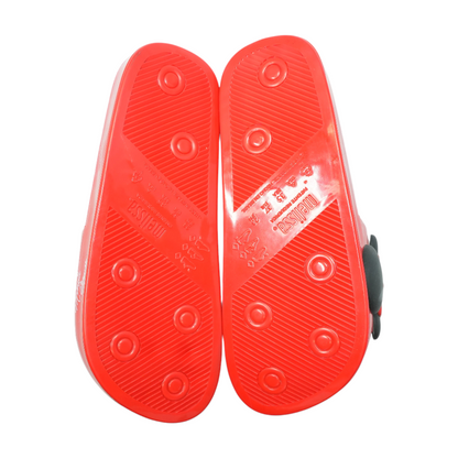 Red Flat Sandals