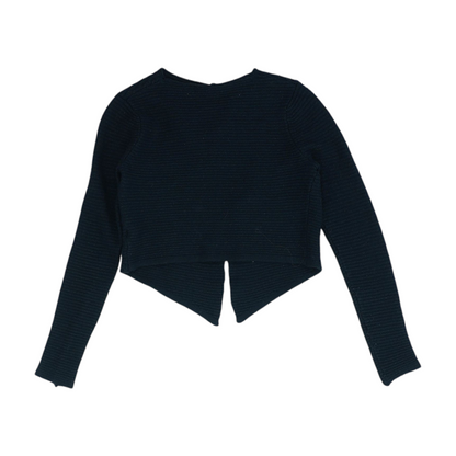 Black Cardigan Sweater