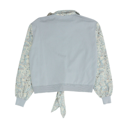 Blue Floral Button Down