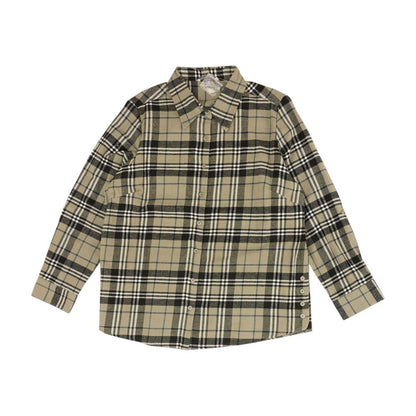 Green Plaid Button Down