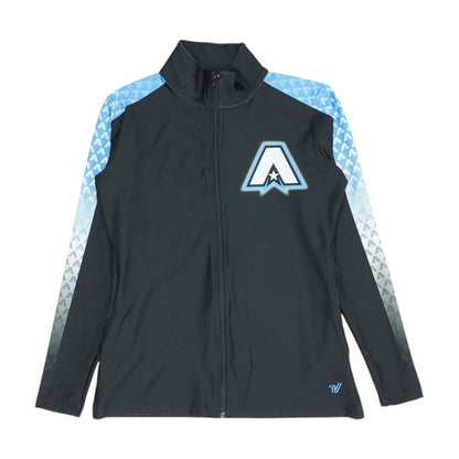 Black Color Block Team Aster Active Jacket