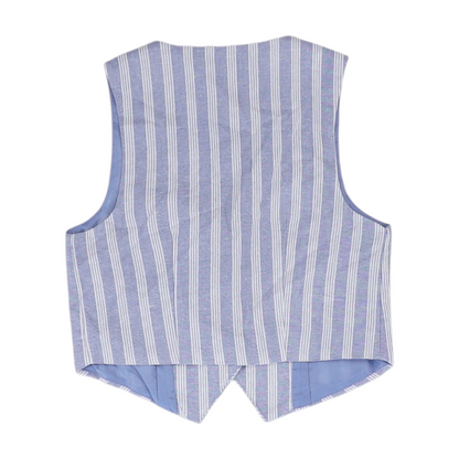 Blue Striped Blouse