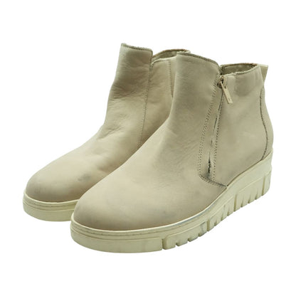 Beige Ankle Boots