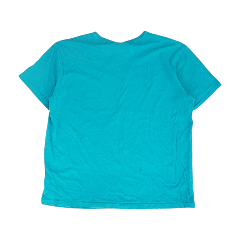 Blue Solid T-Shirt