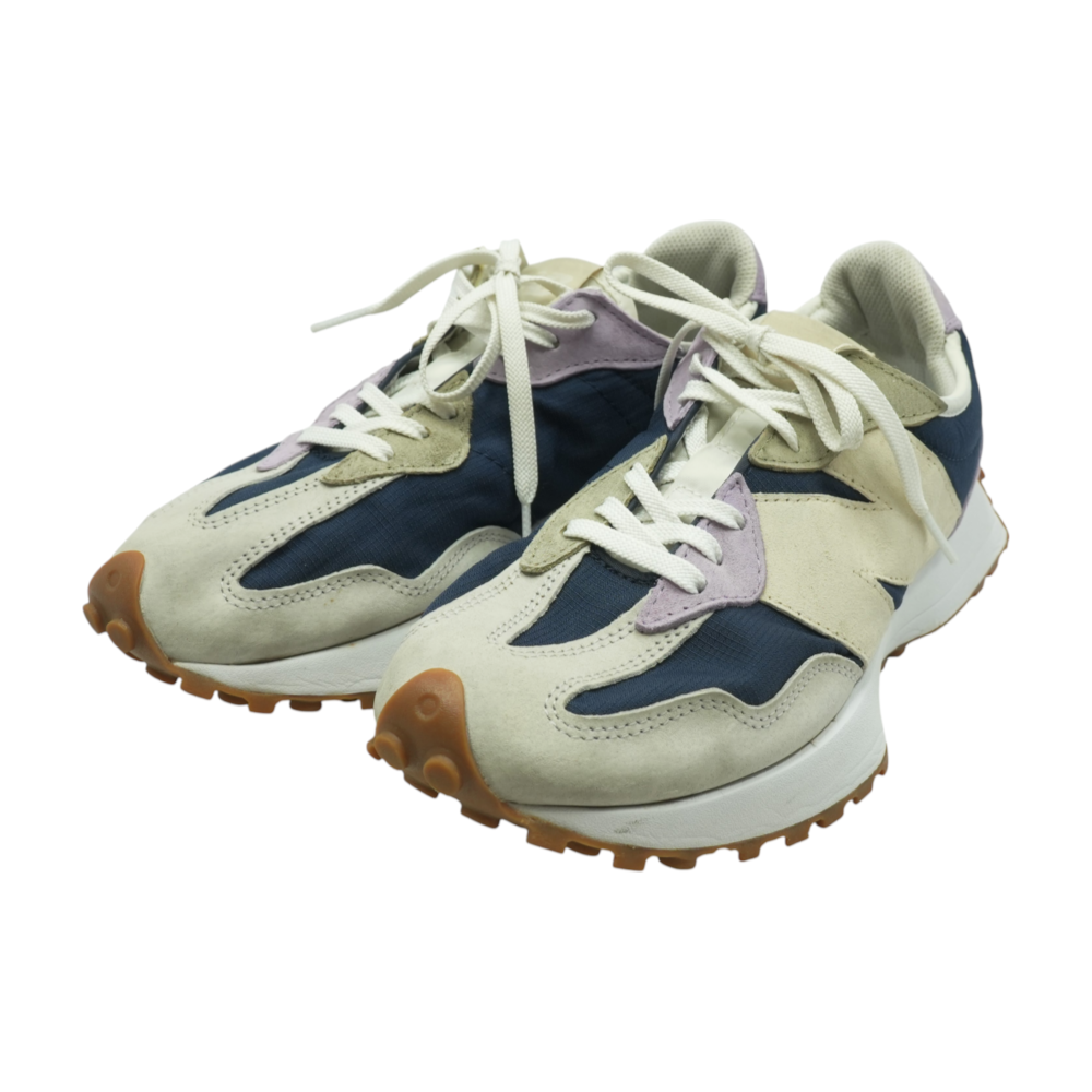 327 'Natural Indigo Raw Amethyst' Low-Top Athletic Shoes