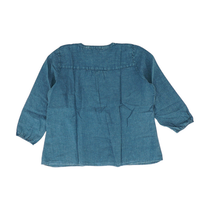 Navy Plus Blouse