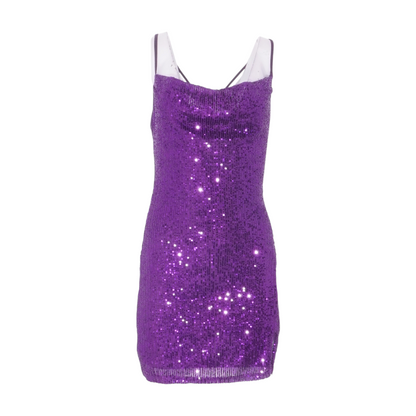 Purple Mini Dress