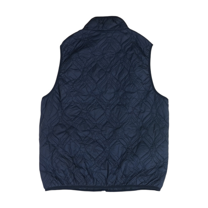 Navy Solid Active Vest