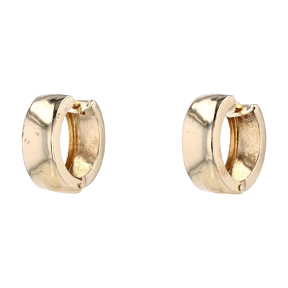 14K Yellow Gold Hoop Earrings