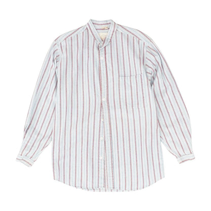 Blue Striped Long Sleeve Button Down