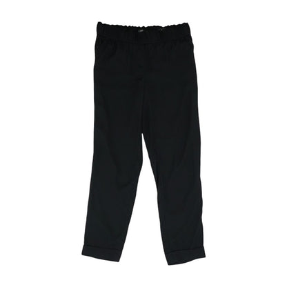 Black Solid Pants