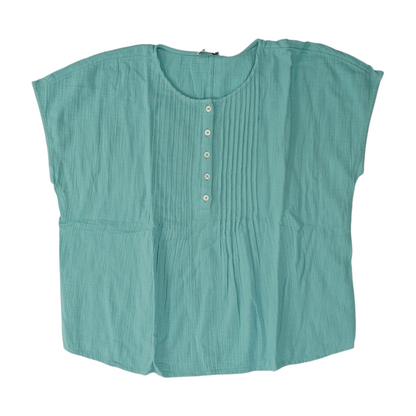 Blue Petite Blouse
