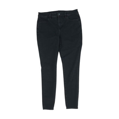 Black High Rise Skinny Leg Jeans