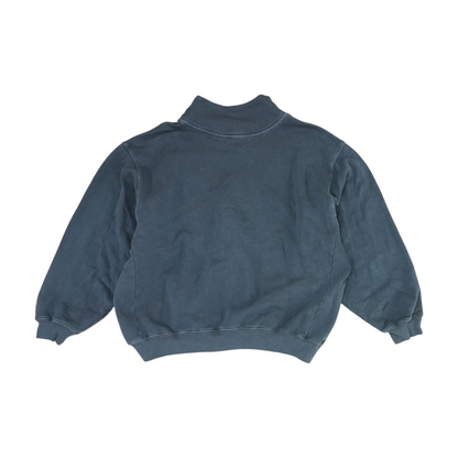 Green Solid Sweatshirt Pullover