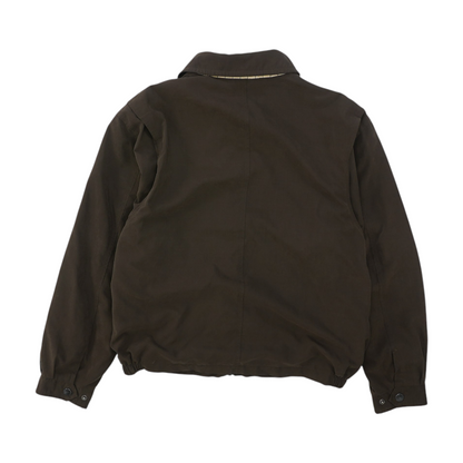 Brown Solid Jacket