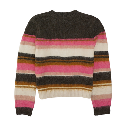 Multi Striped Pullover Sweater