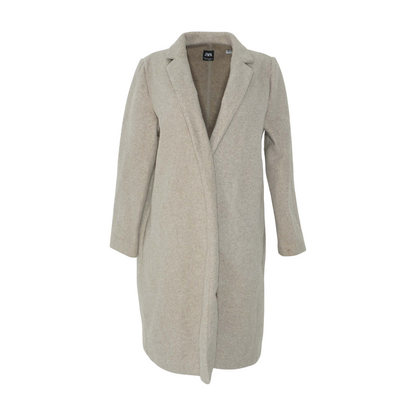 Beige Solid Coat