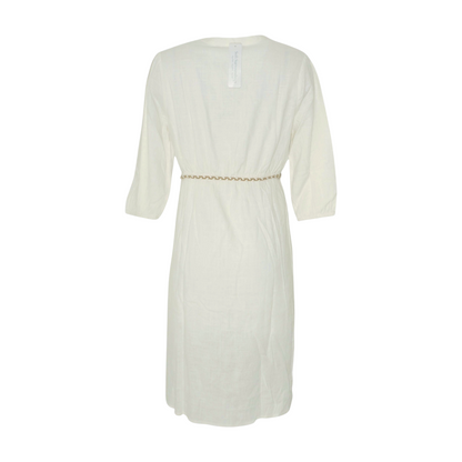 Ivory Petite Midi Dress