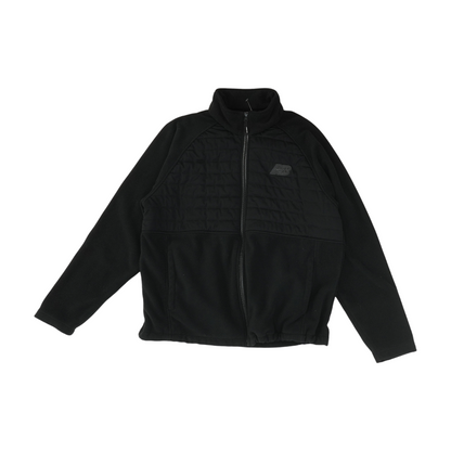 Black Solid Active Jacket